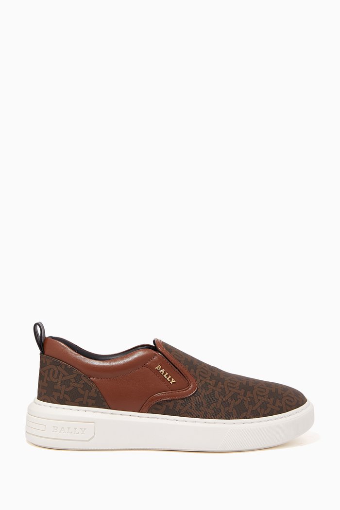 

Mardy Sneakers with Monogram, Brown