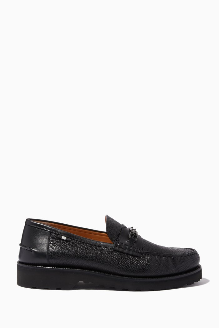 

Norrison Loafers in Leather, Black