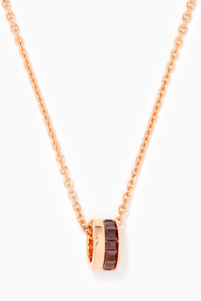 

Quatre Classique Mini Pendant in 18kt Rose Gold