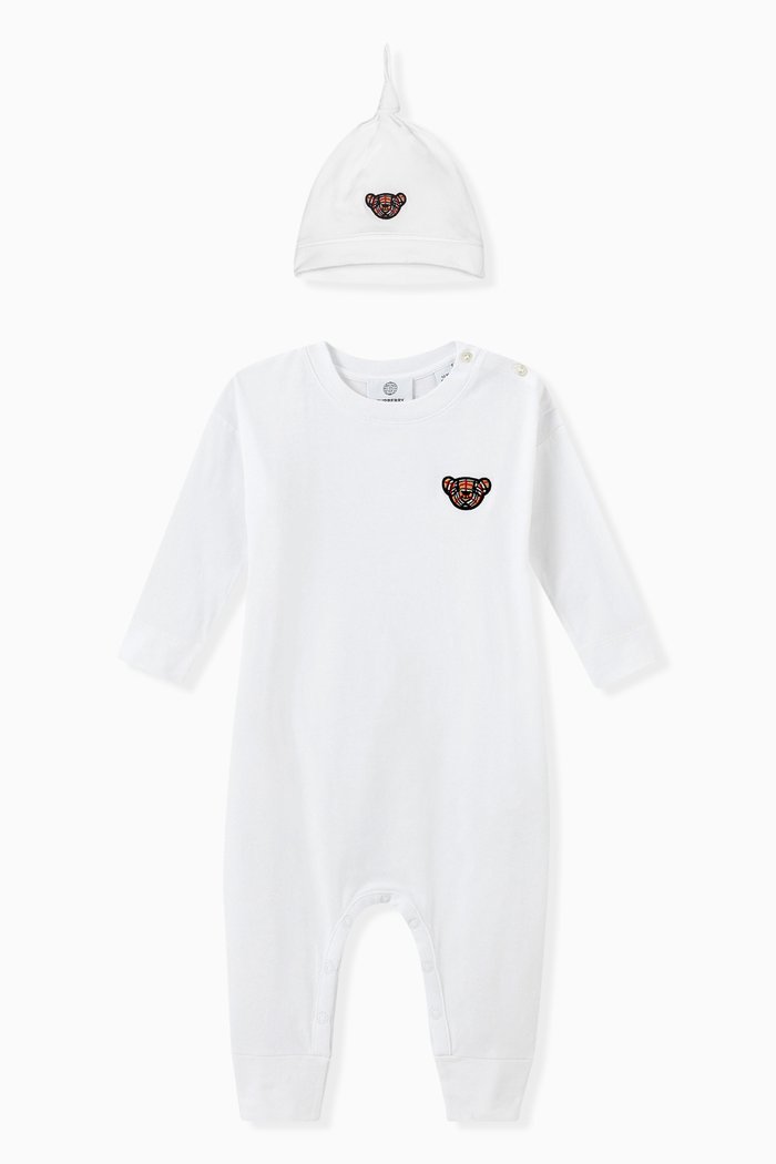 

Thomas Bear Gift Set in Cotton Jersey, White