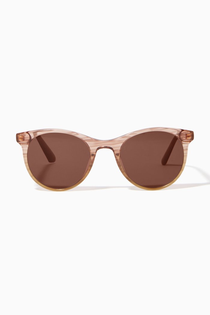 

The Lotta Sunglasses in Acetate, Brown