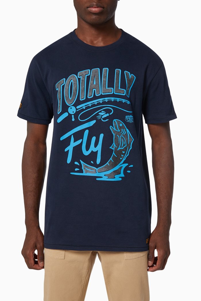 

Workwear T-shirt in Organic Cotton Jersey, Blue