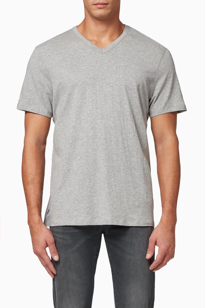

Essential T-shirt in Cotton Jersey, Grey