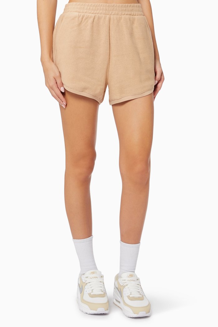 

Elevate Mika Shorts in Loopback Jersey, Neutral