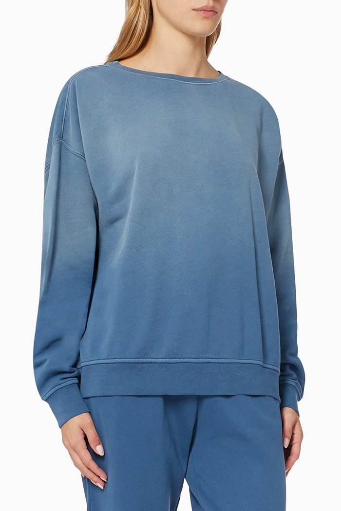

Mineral Alena Sweatshirt in Cotton Terry, Blue
