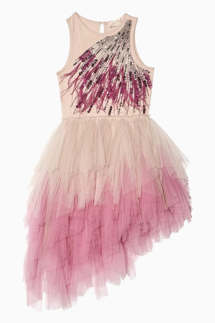 Wallflower Tutu Dress in Tulle, Pink