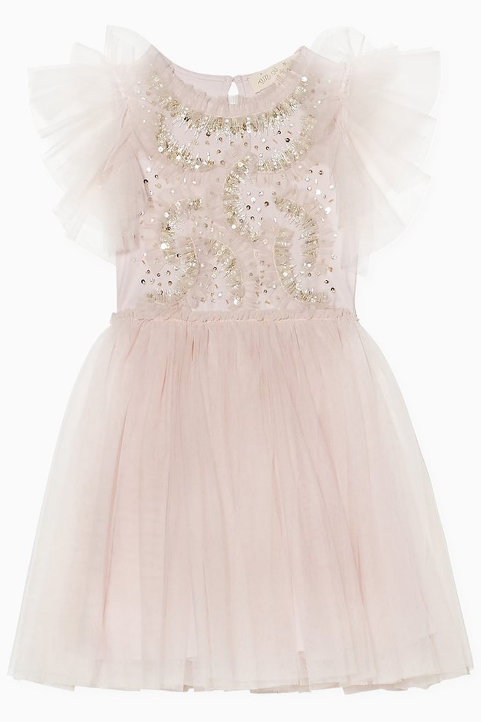 

Freesia Tutu Dress in Tulle, Pink