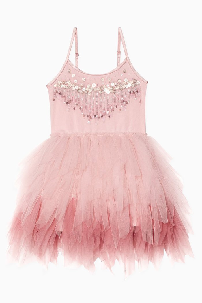 

Bébé Jewel Flower Tutu Dress, Pink