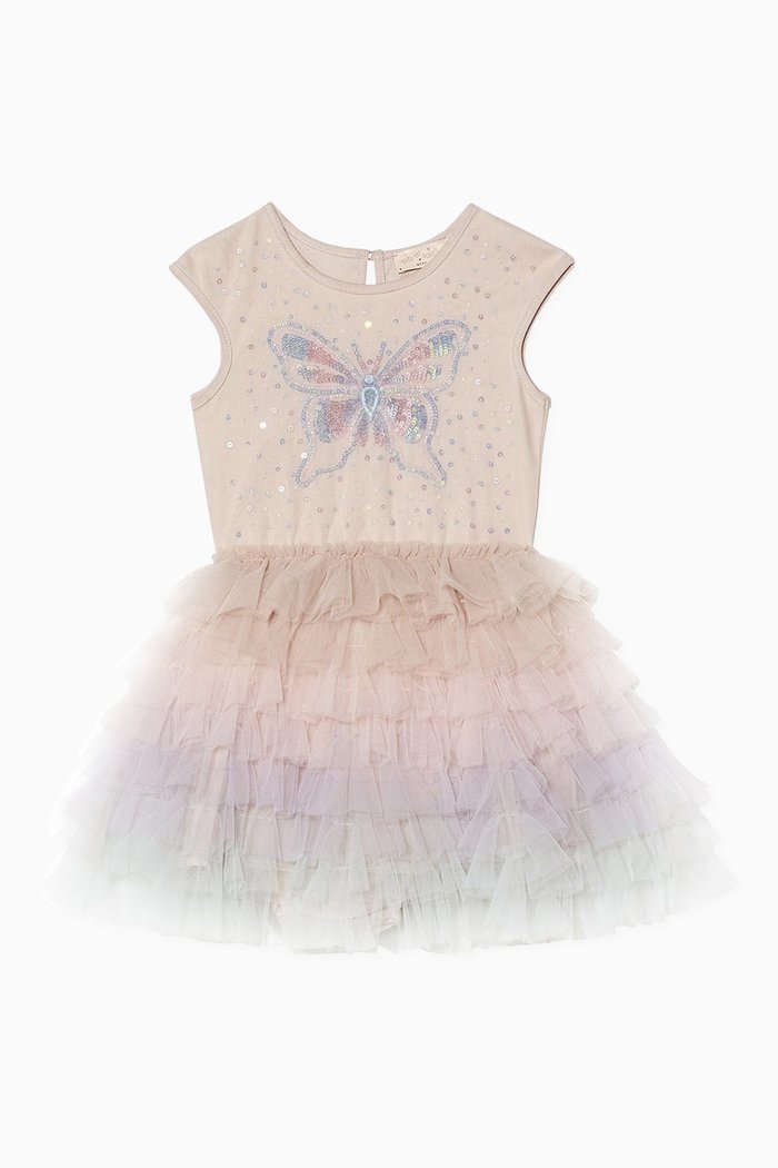 

Bébé Bloom Tutu Dress in Tulle, Neutral