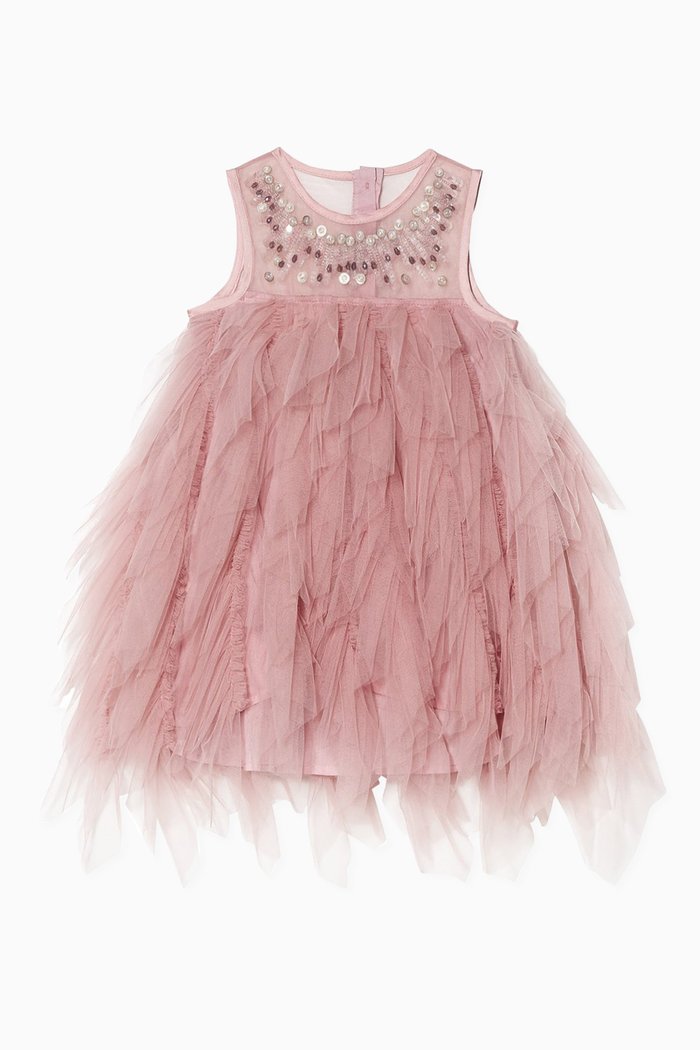 

Bébé Primrose Dress in Tulle, Pink