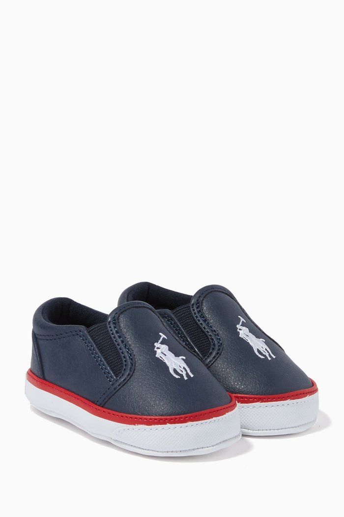 

Bal Harbour III Slip-on Shoe in Tumbled Leather, Blue