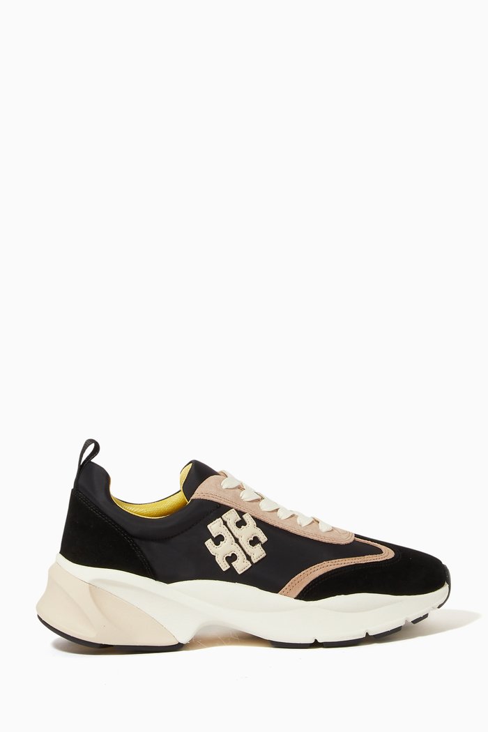 

Good Luck Sneakers in Suede, Black