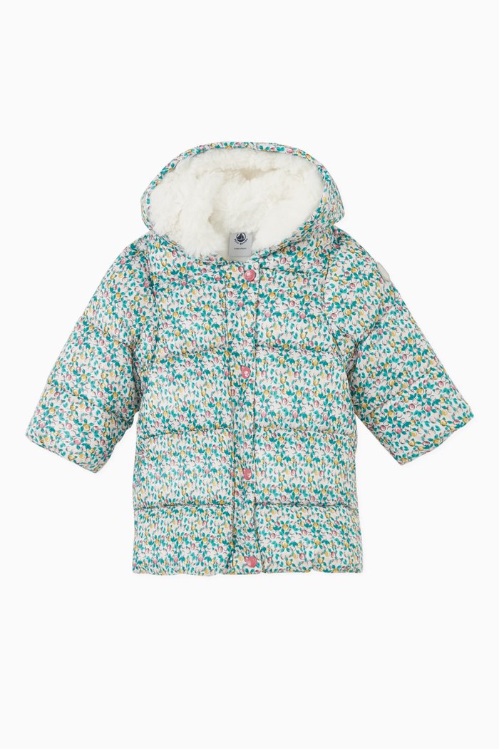 

Quilted Puffer Jacket in Waterproof Fabric, Multicolour