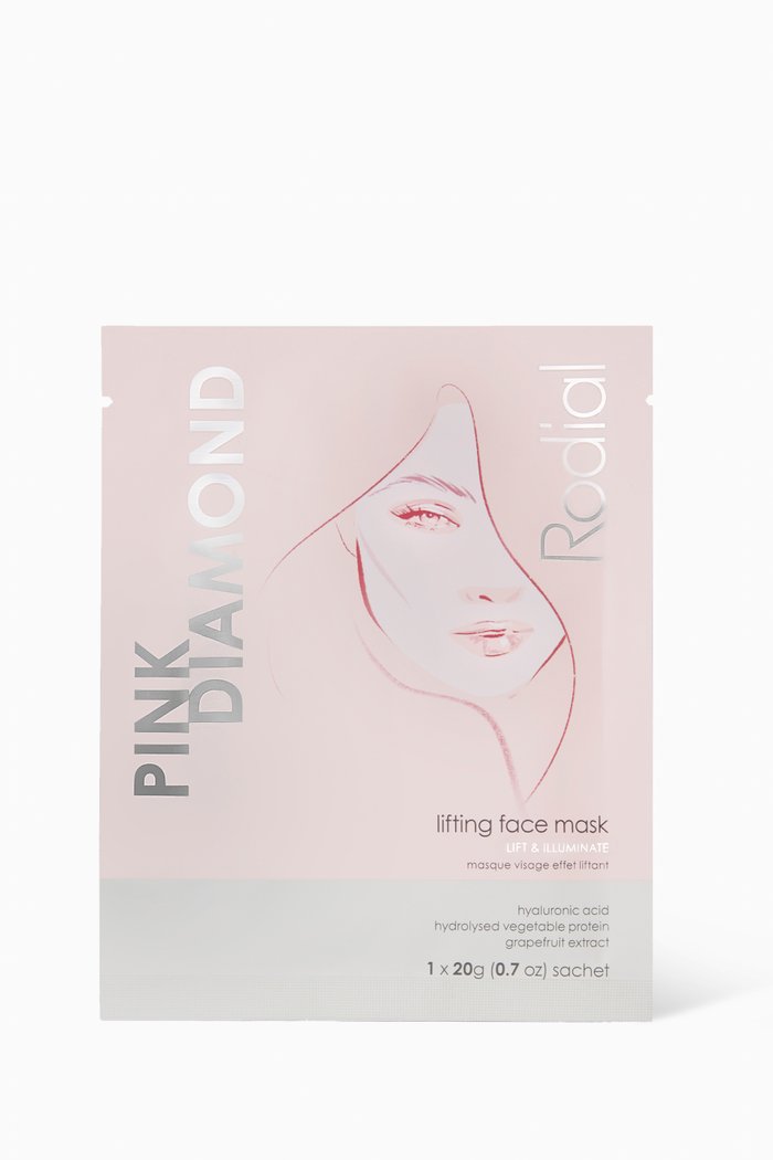 

Pink Diamond Instant Lifting Mask Individual Sachet, 20g, Multicolour