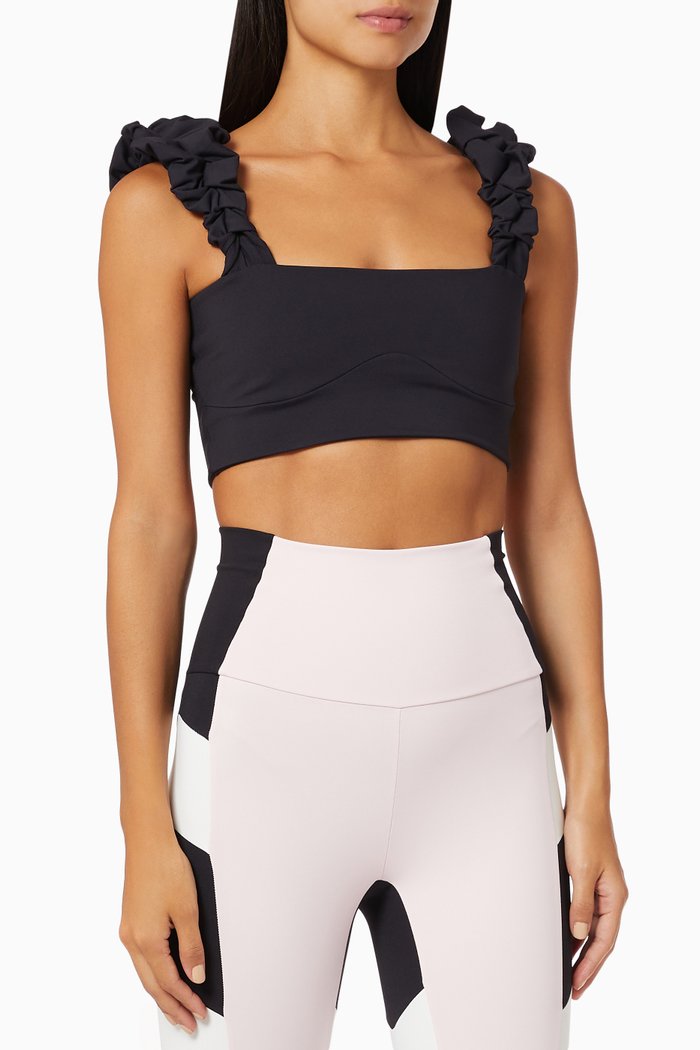 

Scrunchie Top, Black
