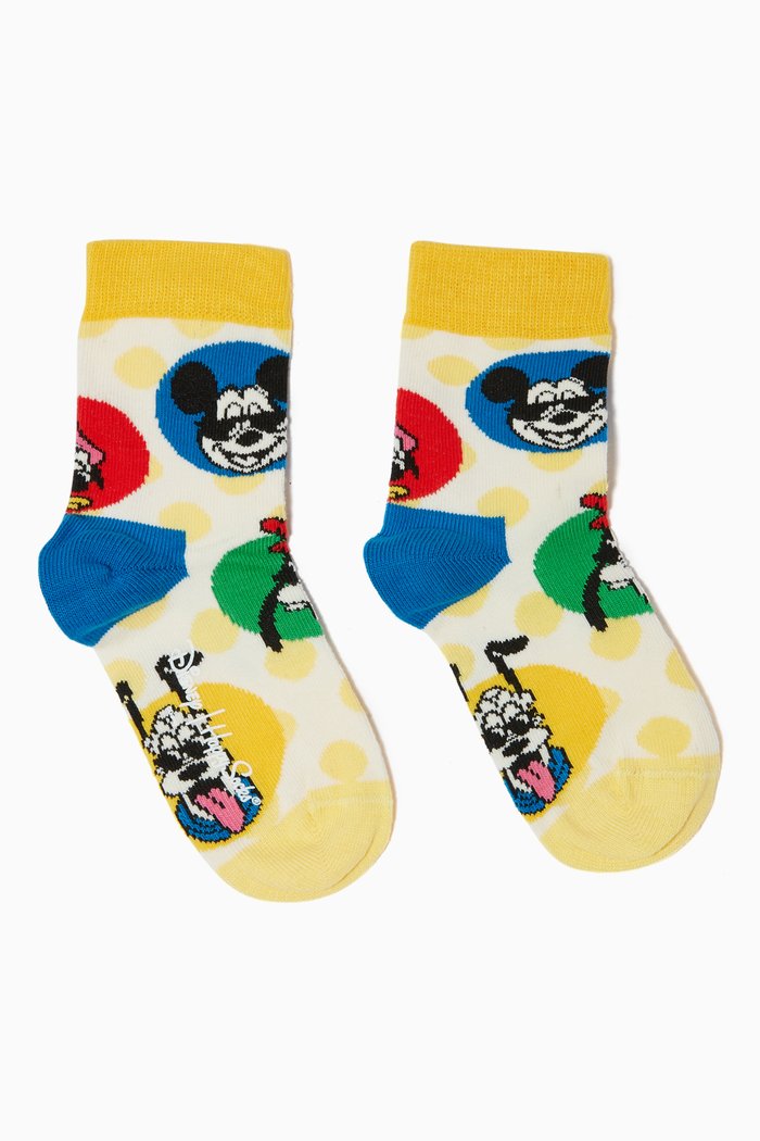 

Disney Sunny Crew Socks in Stretch Cotton, Multicolour
