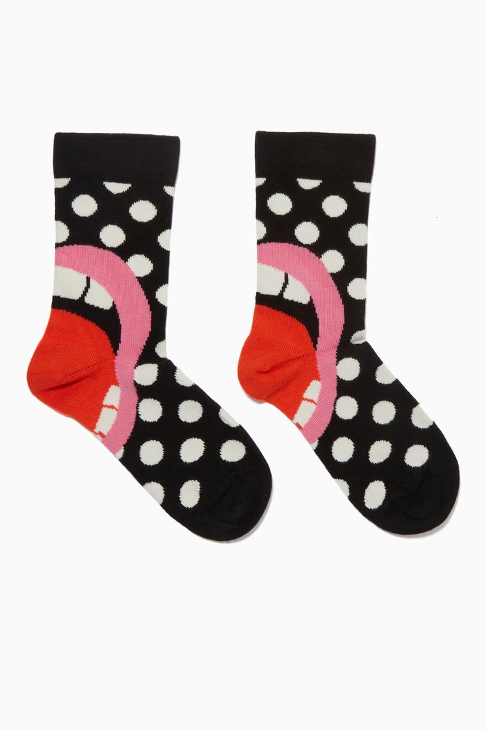 

Laugh Socks in Stretch Cotton, Multicolour