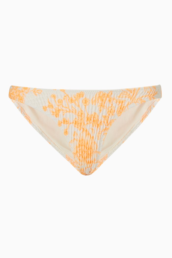 

Inesa Bikini Bottoms in Crinkle Nylon, Orange