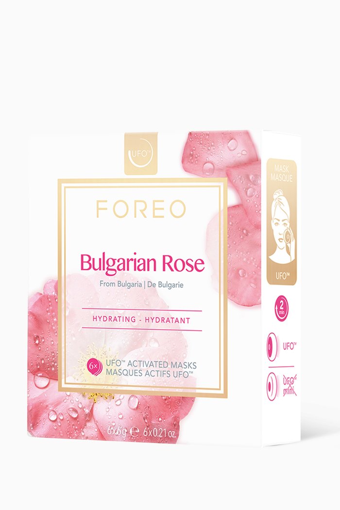 

UFO ™ Bulgarian Rose Mask, Set of 6, Multicolour