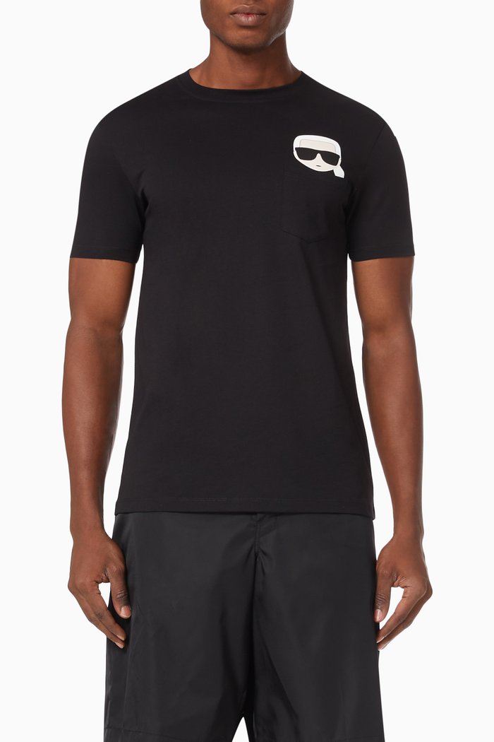 

Ikonik Pocket T-shirt in Jersey, Black