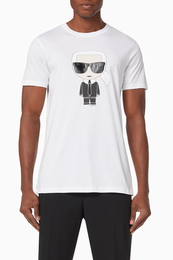 

K/Ikonik Logo T-shirt, White