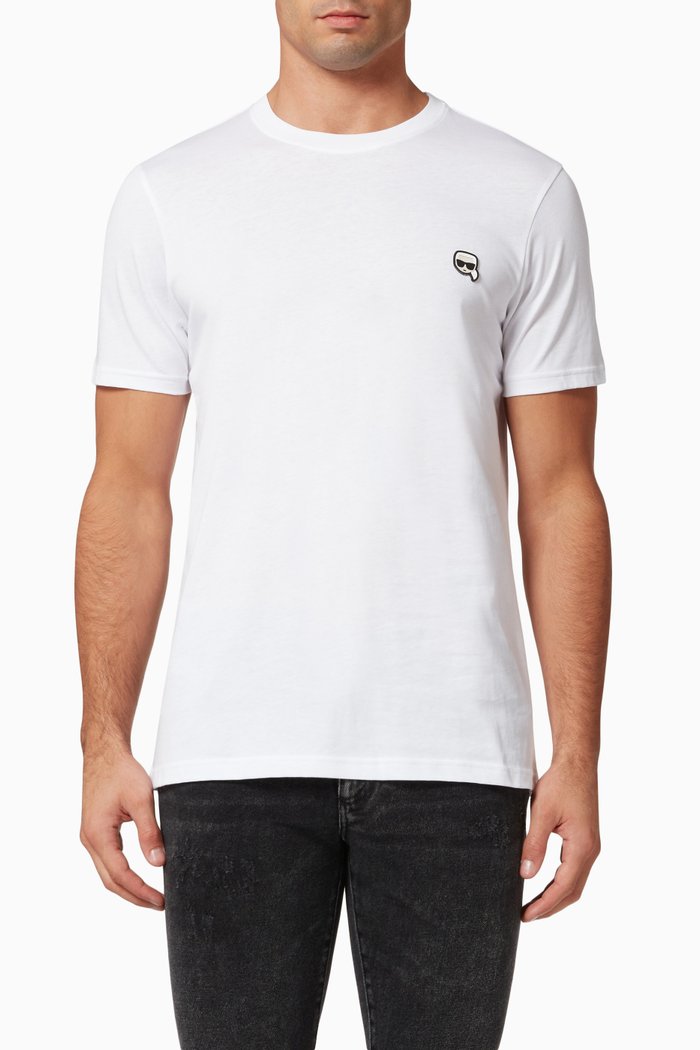 Ikonik Patch T-shirt, White