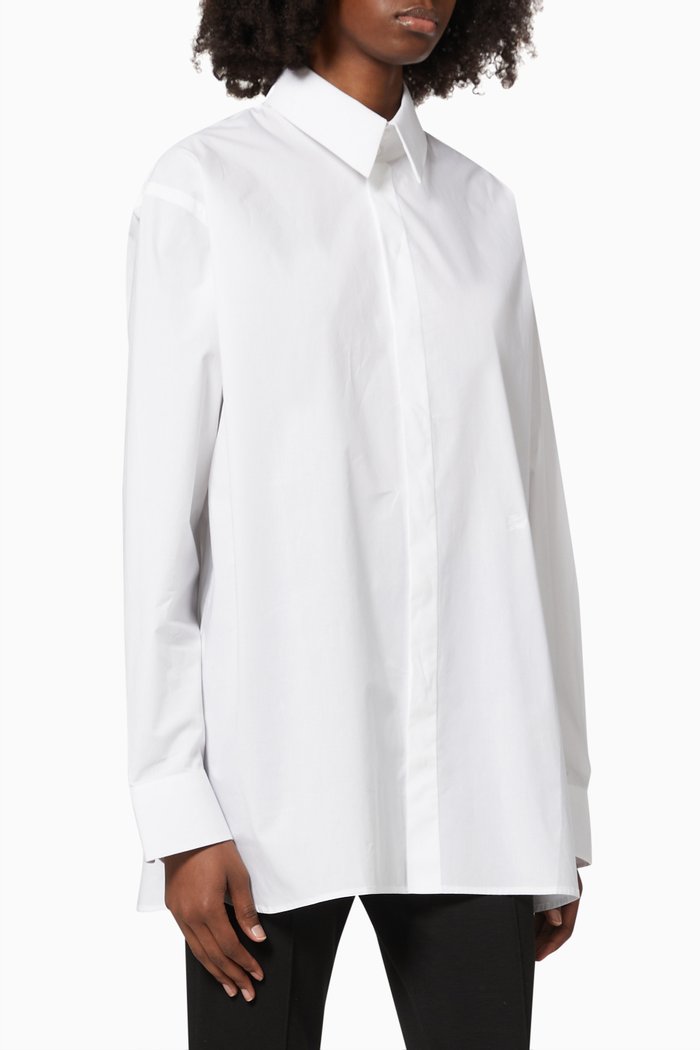 

Poplin Shirt, White
