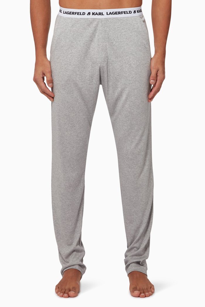 

Logo Pajama Pants, Grey