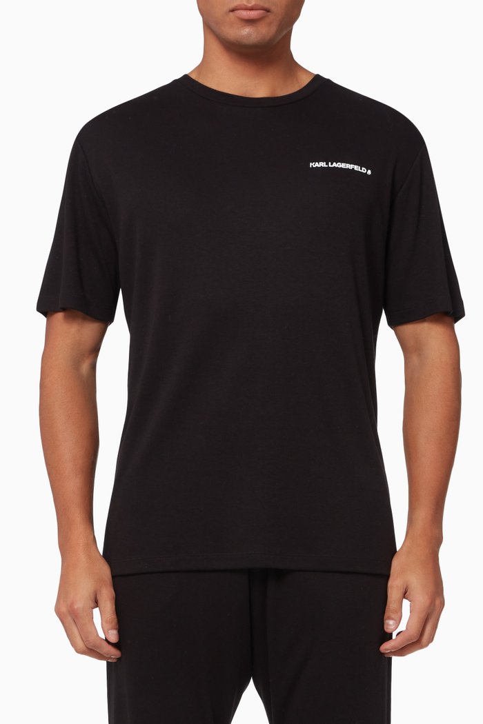 

Logo Pajama T-Shirt, Black