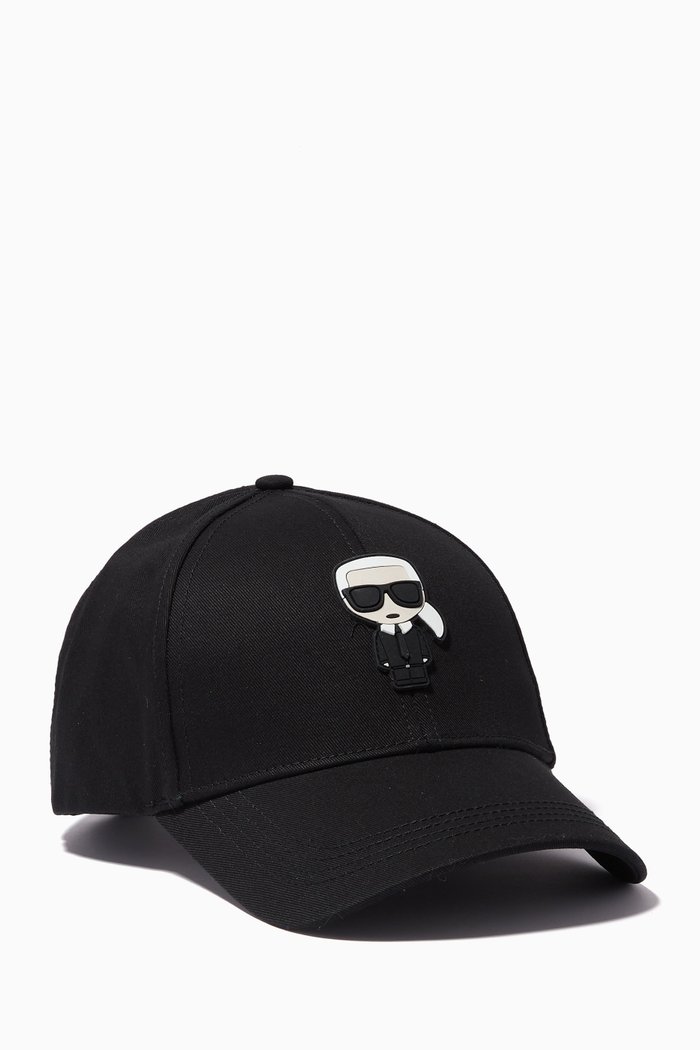 

K/Ikonic Cap in Cotton Twill, Black
