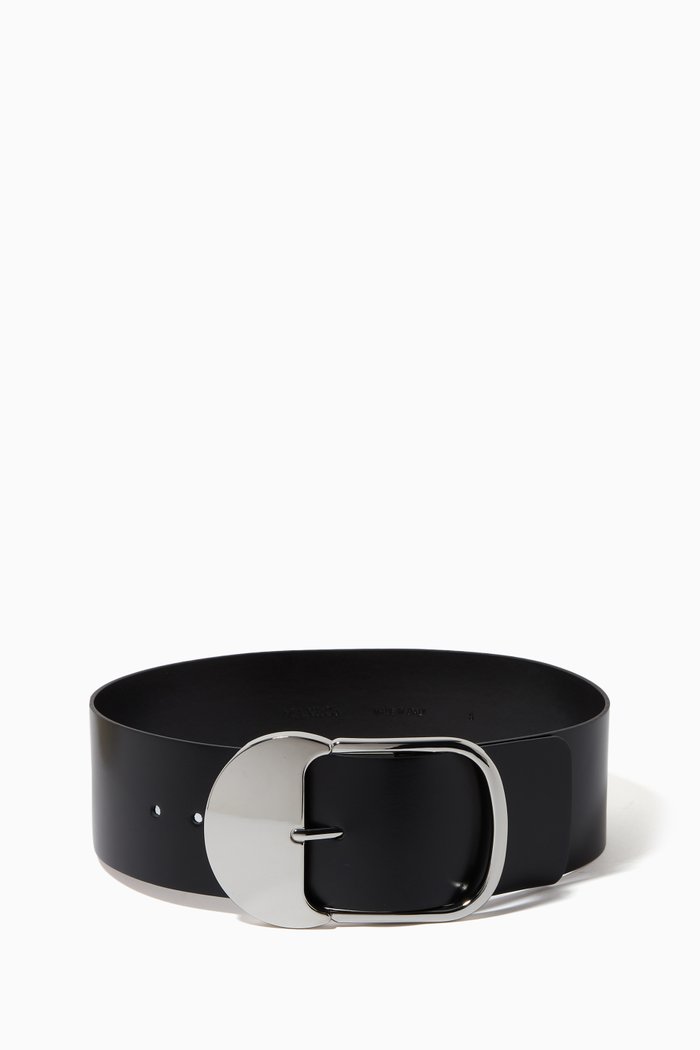 

Era Belt in Calfskin Leather, Black