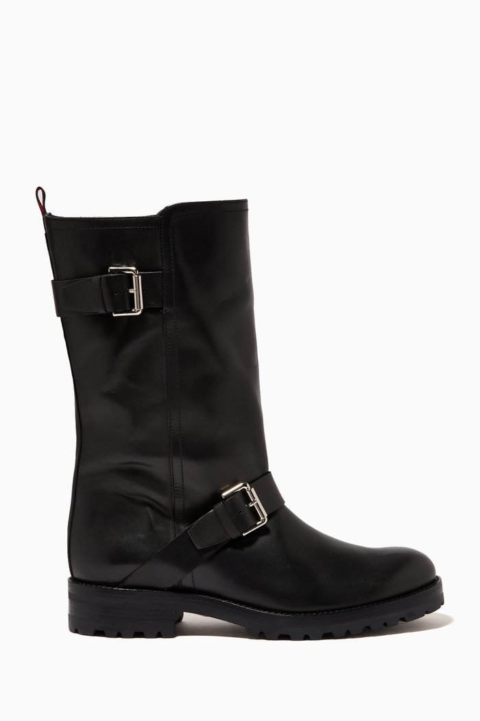 

Walker Boots in Leather, Black