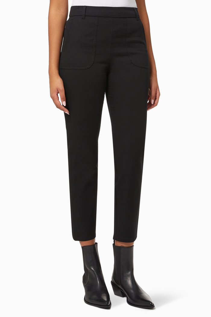 

Colmo Pants in Cotton Twill, Black