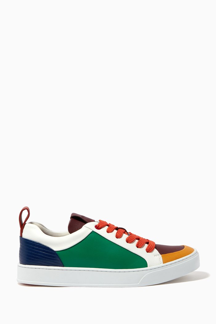 

Joy Sneakers in Faux Leather, Green