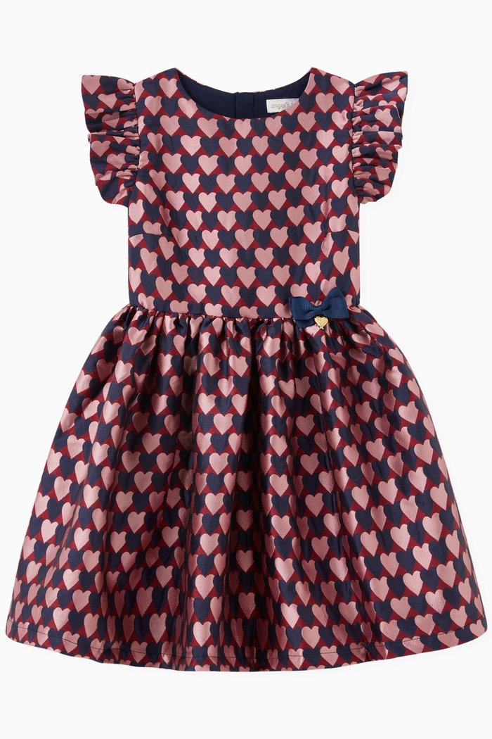 

Alba Hearts Dress, Blue