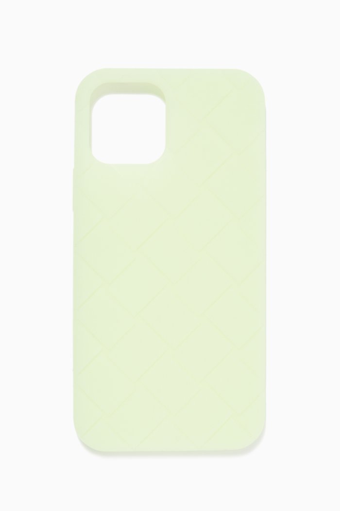 

iPhone 12 Pro/ iPhone 12 Case in 3D Intarsio Rubber, Green