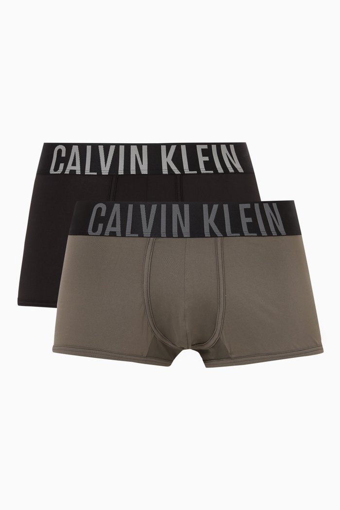 

Logo Trunks in Cotton, Set of 2, Black