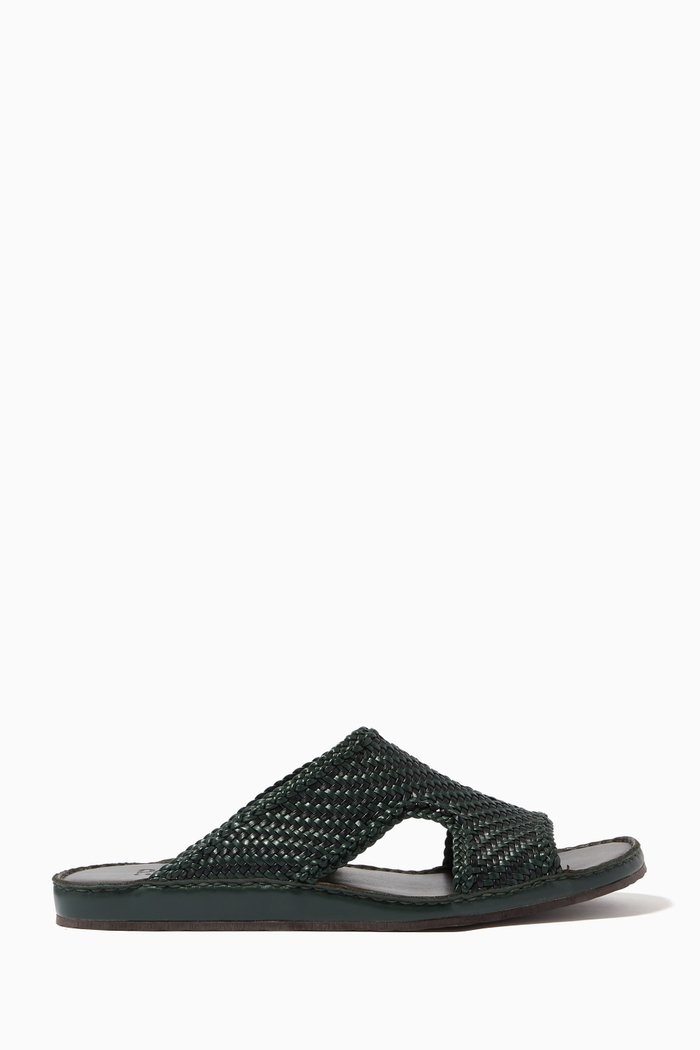 

Western Arca Tessere Sandals in Softcalf, Multicolour