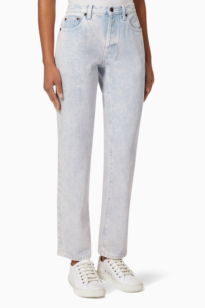 

Low-waist Jeans in Denim, Blue