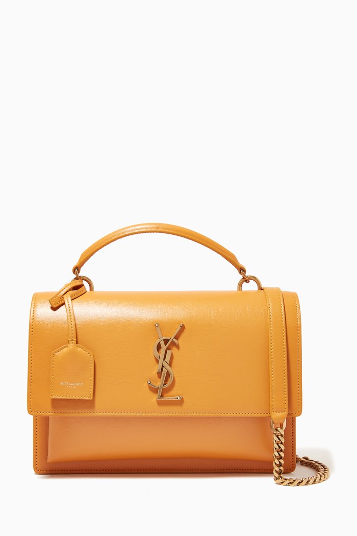 

Sunset Medium in Smooth Leather, Brown