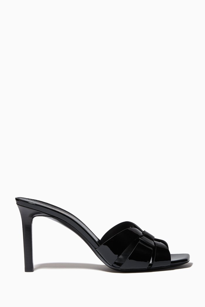 

Tribute 85 Mules in Patent Leather, Black