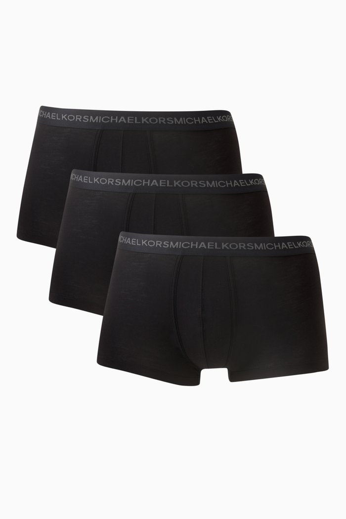 

Logo Trunks, Set of 3, Black