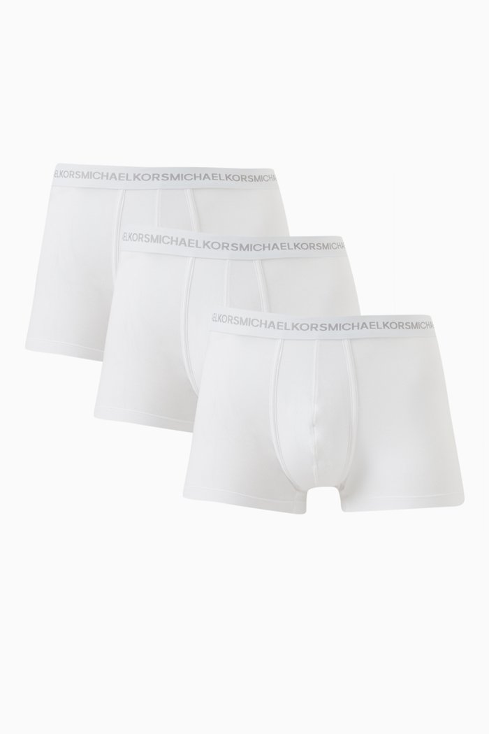 

Logo Trunks, Set of 3, White