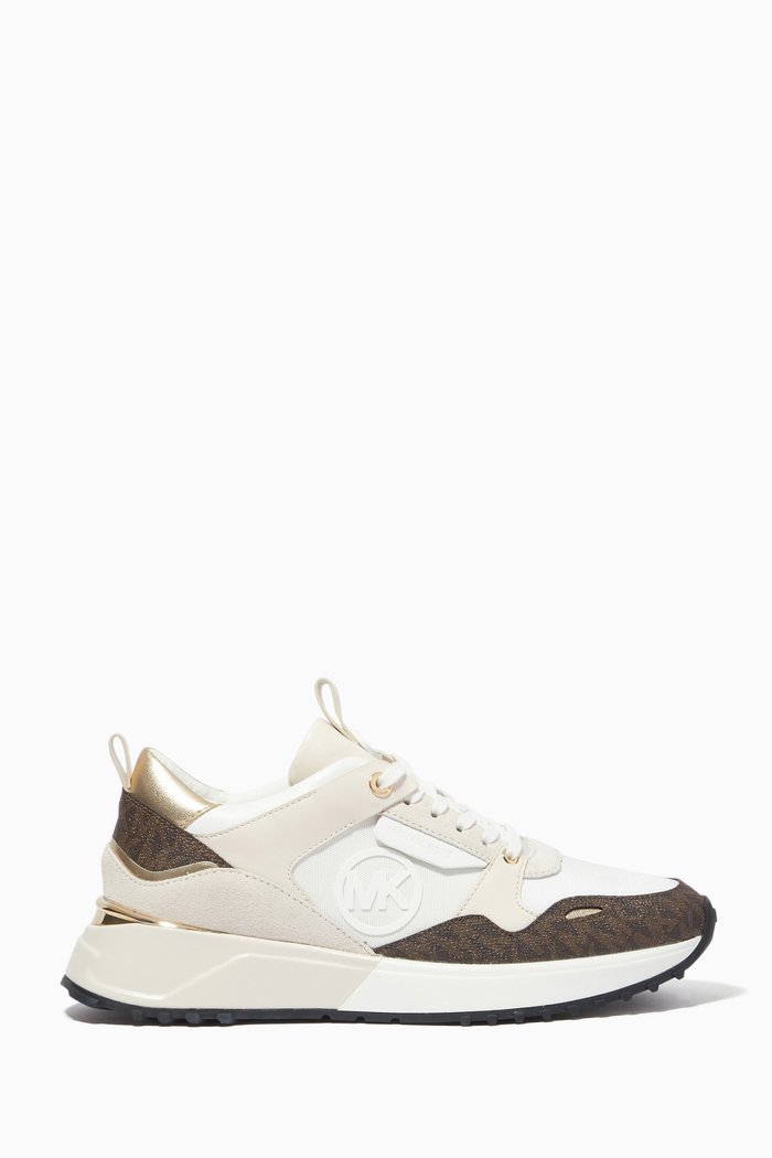 

Theo Sneakers in Canvas & Suede, White