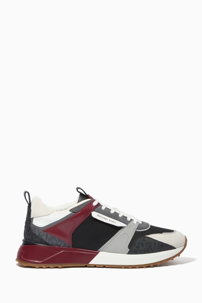Theo Sneakers in Canvas & Suede, Multicolour