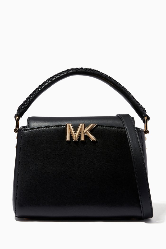 

Small Karlie Crossbody Bag in Leather, Black