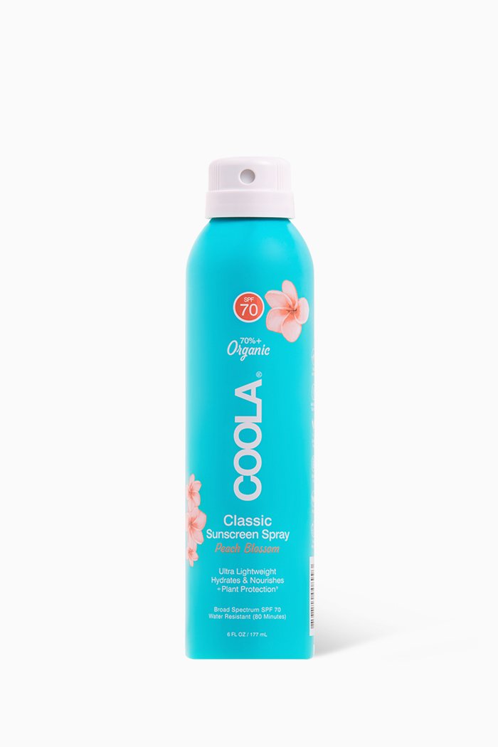 

Peach Blossom Coola Sport Spray SPF70, 177ml, Colourless