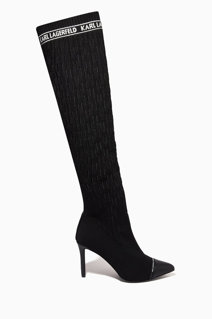 

Knee-high 95 Boots, Black