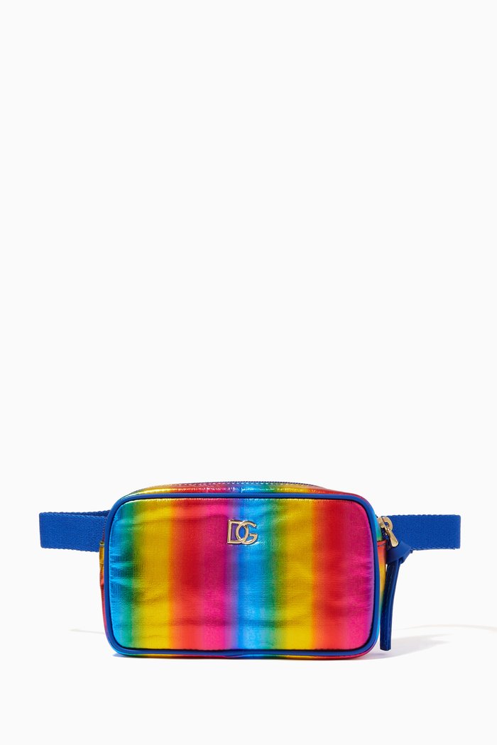 

Rainbow Belt Bag in Canvas, Multicolour