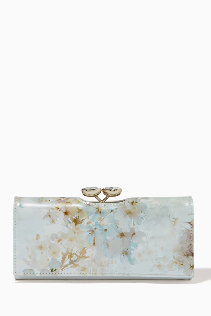

Jaidaa Teardrop Bobble Purse in Vanilla Leather, Multicolour